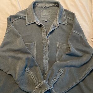 Aerie lumber Jane button down